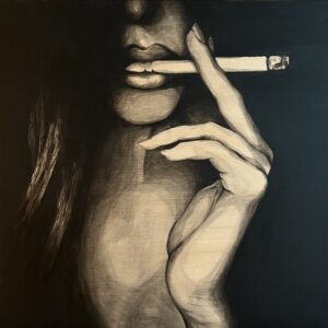 The Smoker / La Fumeuse
